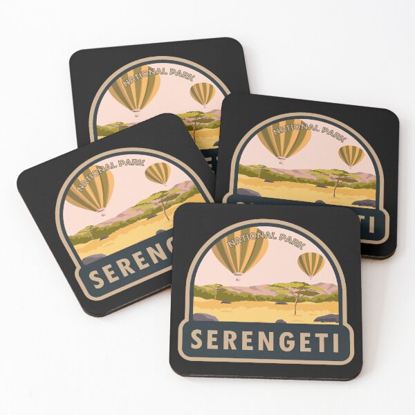 Item preview, Serengeti National Park Tanzania Hot Air Balloon Safari designed and sold by KrisSidDesigns.
