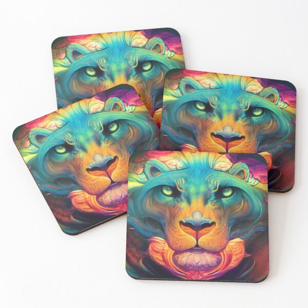 Item preview, Psychedelic Lioness designed and sold by rovtobuno.