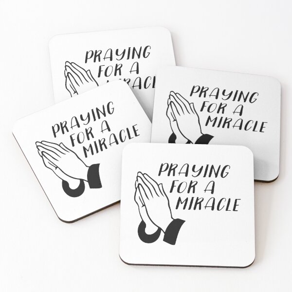 Item preview, Praying for a miracle designed and sold by EnjoyMyTees.