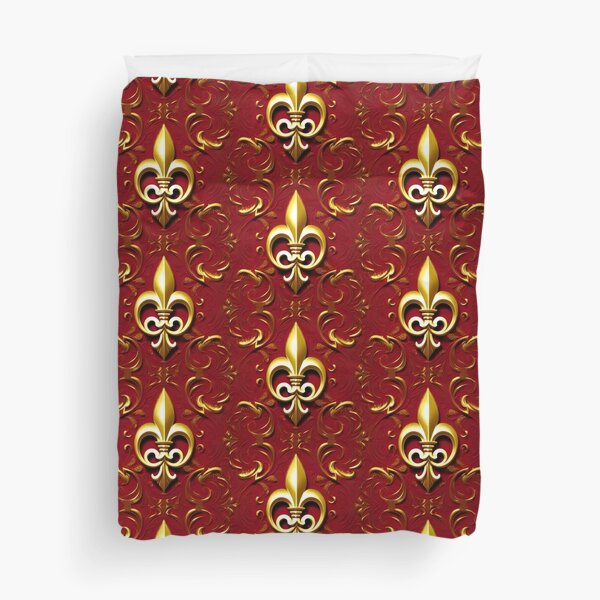 Set de 4 drapeau fleurs de lys jaune symbole royauté drapeau royaume de  France Renaissance autocollant