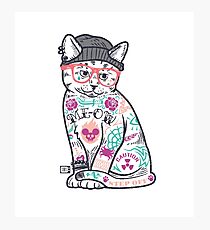 Cats Put the "Me" in MEOW Photographic Print