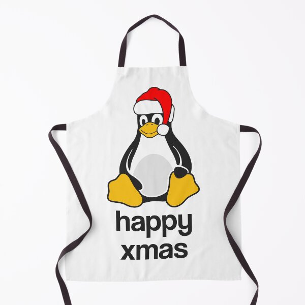 Item preview, Tux Xmas Hat Happy Xmas | Linux Penguin Christmas designed and sold by CodingStore  ★★★★★.