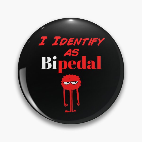 Item preview, Funny I Identify As Bipedal Red Monster for Halloween designed and sold by podguy.