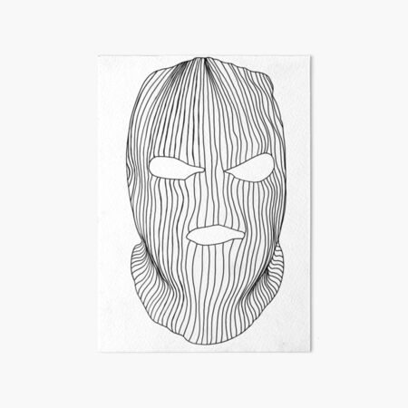 Gangsta Ski Mask Drawing : Yeezus Drawing Ski Mask Cowboy Skull ...