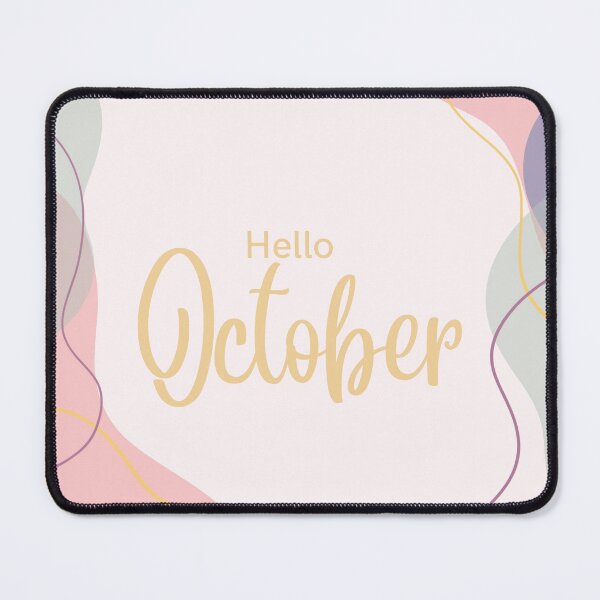 Item preview, Hello October! designed and sold by Mungooss.