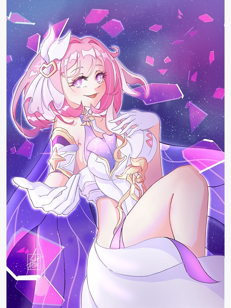 Honkai Impact 3rd Elysia Herrscher Of Human Ego Digital Art Poster For Sale By Judyalter