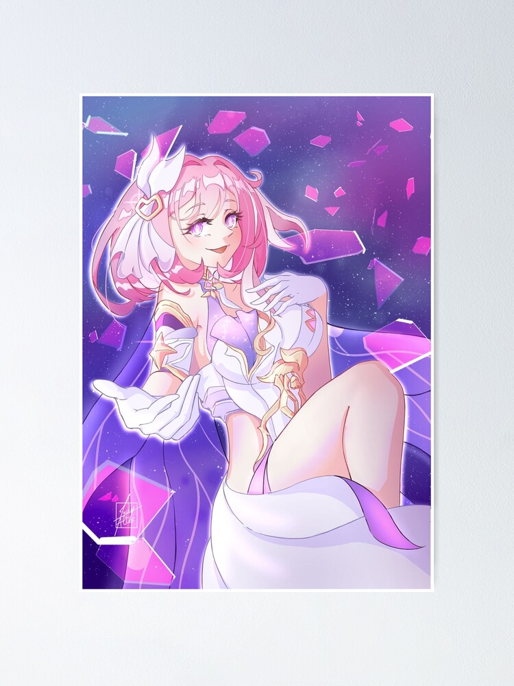 Honkai Impact 3rd Elysia Herrscher Of Human Ego Digital Art Poster For Sale By Judyalter 0003