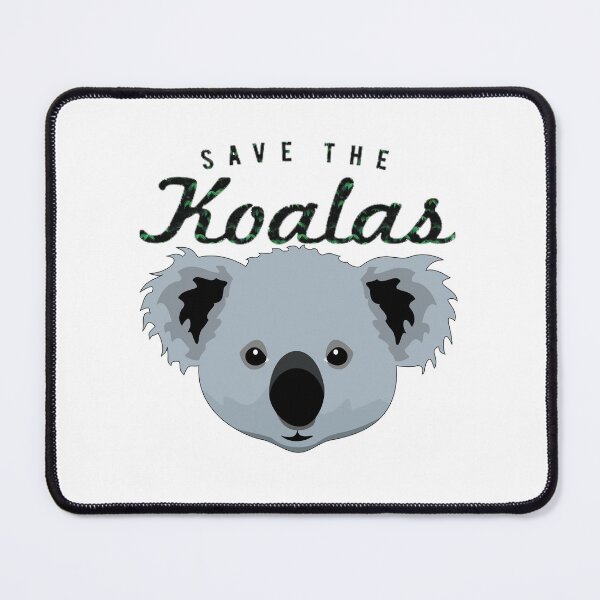 Item preview, Save the koalas hats, save the koalas shirts, save the koalas phone cases, save the koalas dress, save the koalas backpack, save the koalas shirts for lovers koala designed and sold by Poussyarts.