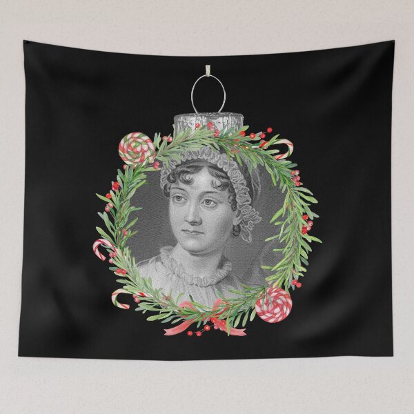 Item preview, Jane Austen Christmas Bauble designed and sold by CastlesClassics.