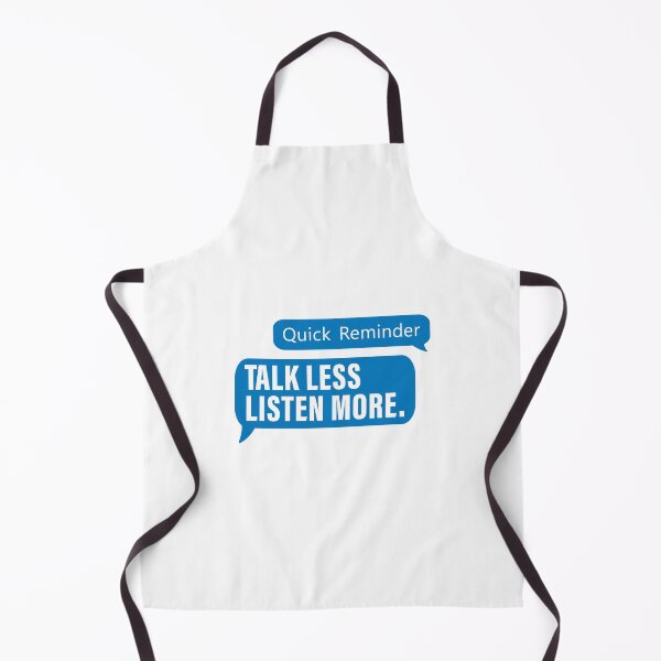 Item preview, Quick Reminder, Talk less Listen More Blue Message. Love, Positivity, Life, Inspired, Extroverted, Quotes designed and sold by Salmaniix.