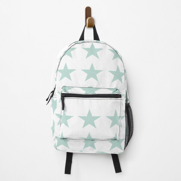Item preview, Medium MINT GREEN and WHITE STARS  designed and sold by RachelMacht.