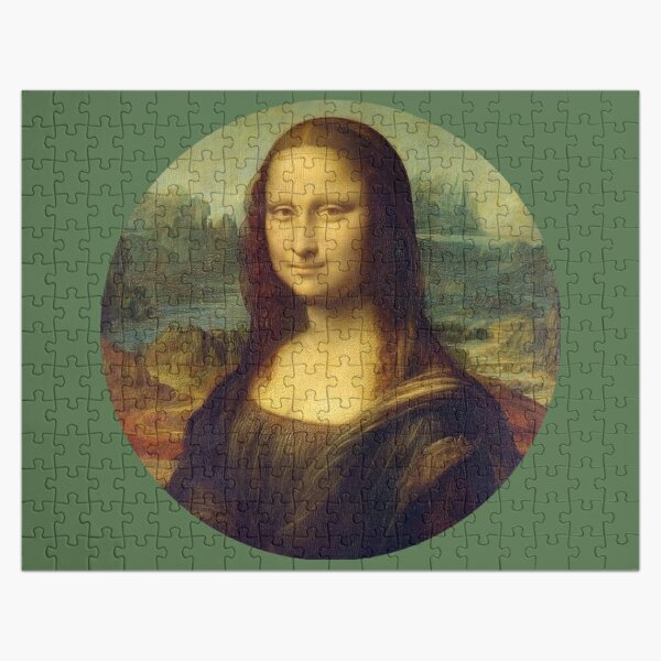 Mona Lisa Louvre Jigsaw Puzzles for Sale | Redbubble