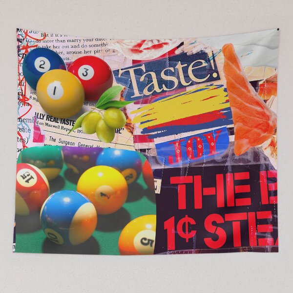 Item preview, A Real Collage Created in San Antonio designed and sold by Swooncake Press.