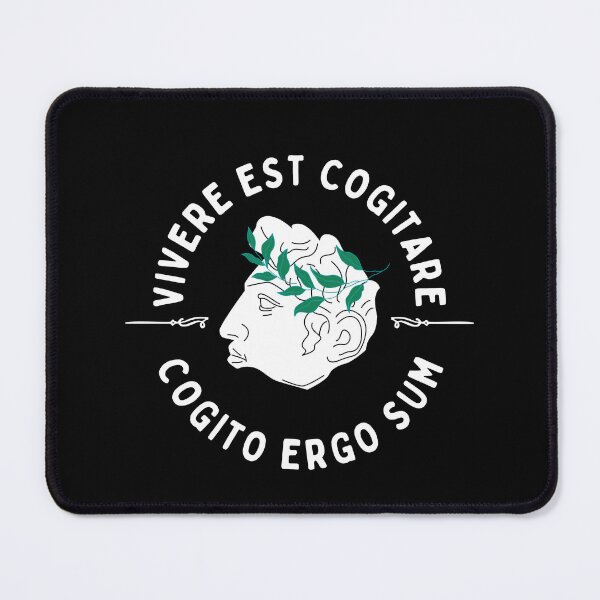 Item preview, Cogito Ergo Sum - Latin Quote designed and sold by SpaceArt1.