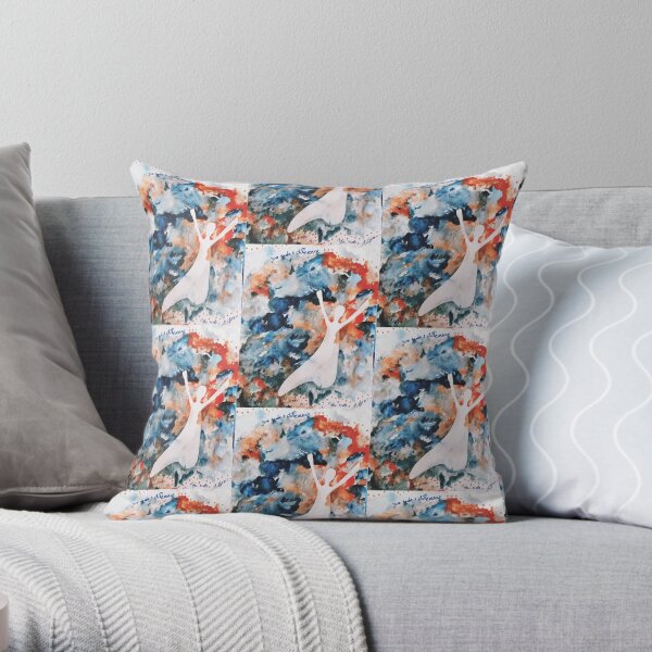 Go Make A Difference Throw Pillow
