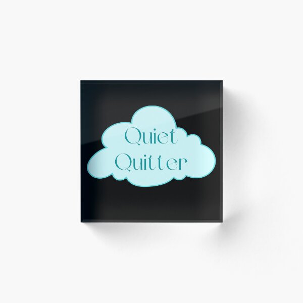 Item preview, Quiet Quitter Cloud of Imagination designed and sold by 18thCircusCat.
