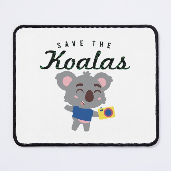 Item preview, Save the koalas hats, save the koalas shirts, save the koalas phone cases, save the koalas dress, save the koalas backpack, save the koalas shirts for lovers koala designed and sold by Poussyarts.