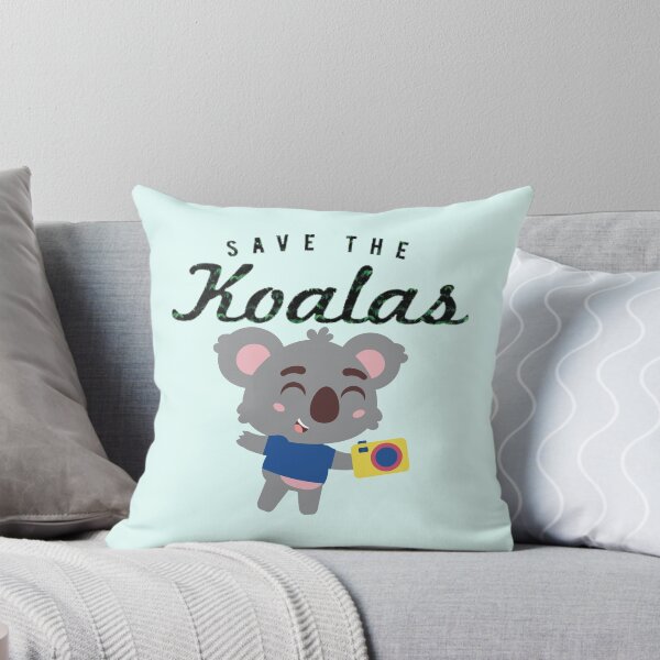 Item preview,  Save the koalas hats, save the koalas shirts, save the koalas phone cases, save the koalas dress, save the koalas backpack, save the koalas shirts for lovers koala  designed and sold by Poussyarts.