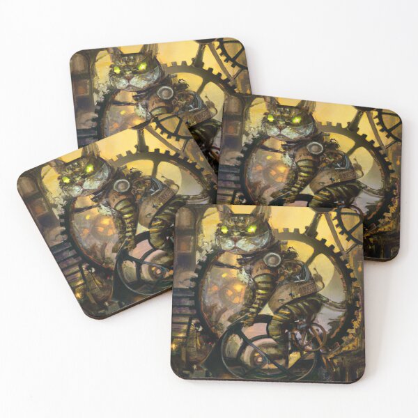 Item preview, Percy the Cat, powering the machine (Fantasy) designed and sold by thecatandkettle.