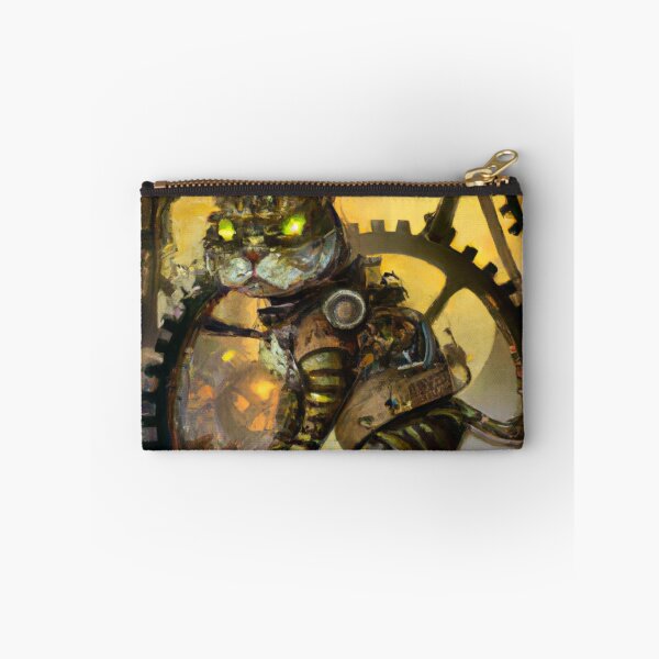 Item preview, Percy the Cat, powering the machine (Fantasy) designed and sold by thecatandkettle.