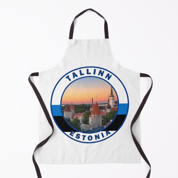 Item preview, Tallinn Estonia Retro Badge designed and sold by KrisSidDesigns.