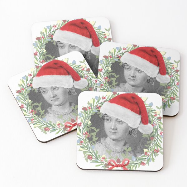 Item preview, Jane Austen Christmas Wreath designed and sold by CastlesClassics.