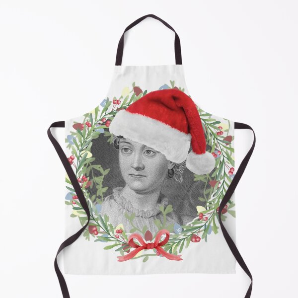 Item preview, Jane Austen Christmas Wreath designed and sold by CastlesClassics.