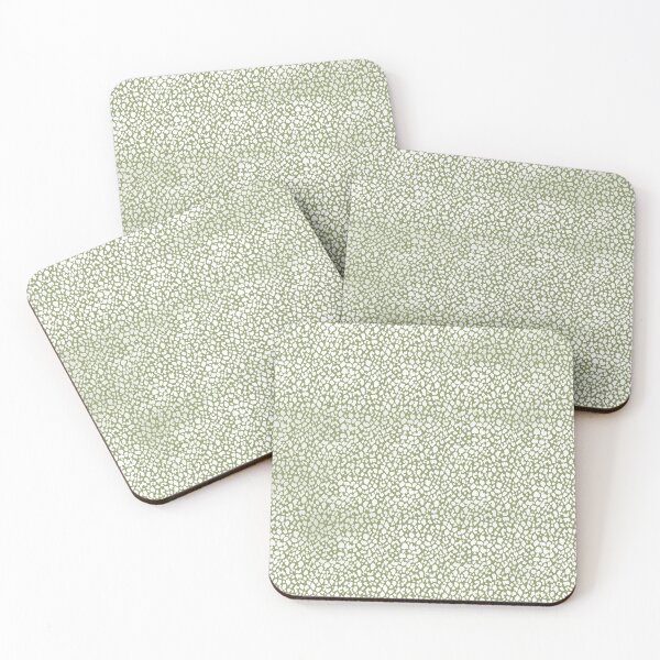Item preview, White dots green background designed and sold by Antique-Gifts.