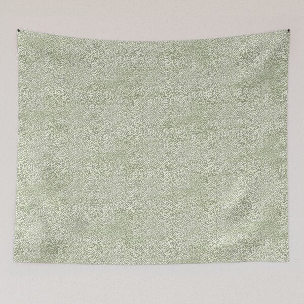 Item preview, White dots green background designed and sold by Antique-Gifts.