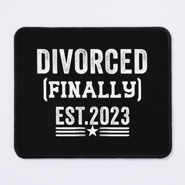 Item preview, Funny Divorce Party : Finally Divorced Est 2023 designed and sold by AMINE  ★★★★★.