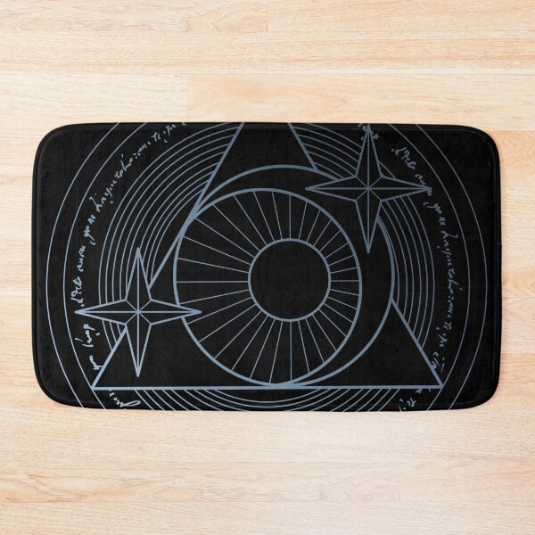 Item preview,  Moon and Stars Blue Line Magic Circle  designed and sold by Saanis.