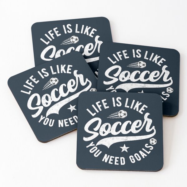 Item preview, Life Is Like Soccer You Need Goals designed and sold by Numero14.