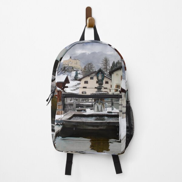 Item preview, Switzerland Engadine Tarsp Castle and Square designed and sold by nbrandsberg.