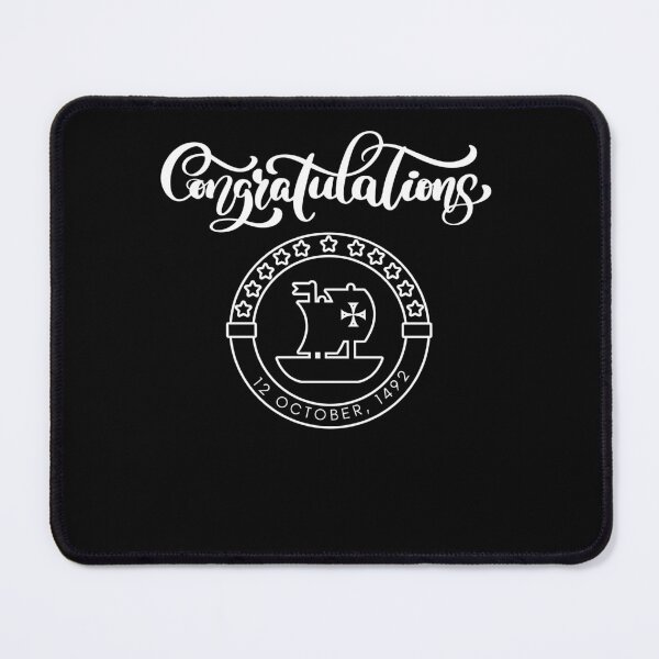Item preview, Congratulation Columbus Day designed and sold by Wehavefun.