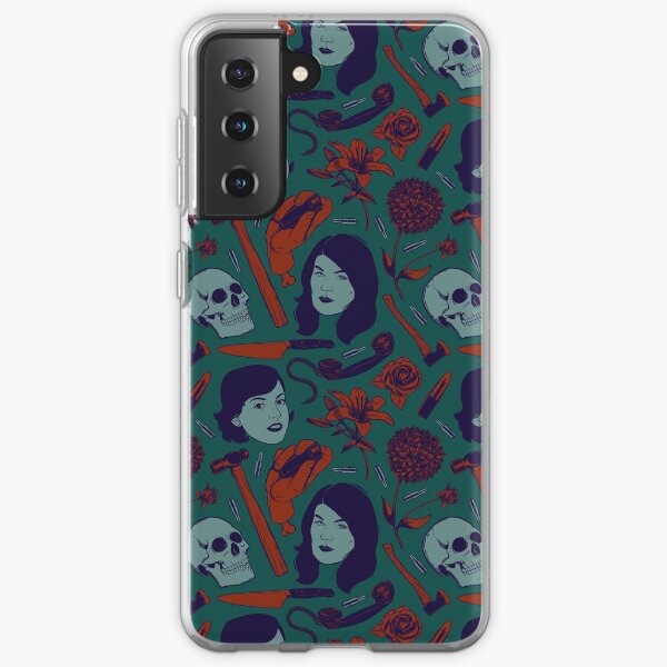 Vintage Color True Crime Pattern Samsung Galaxy Soft Case