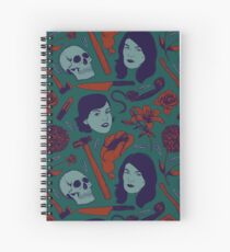 MFM-Color Murderino Pattern Spiral Notebook