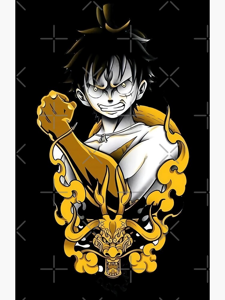 Fan Art LUFFY GEAR 6 : Super God Nika GOLD HAKI