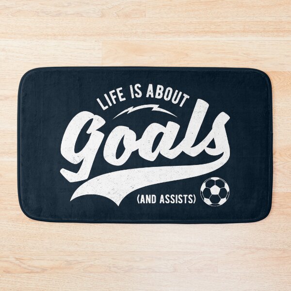 Item preview, Life is About Goals And Assists - Soccer (Football) designed and sold by Numero14.