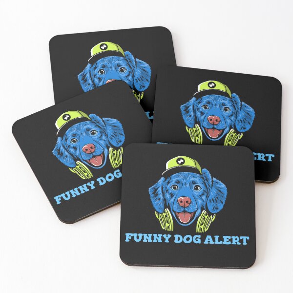 Item preview, FUNNY DOG ALERT designed and sold by MJ96-PRO.