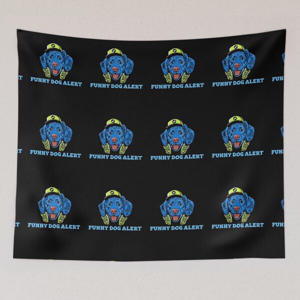 Item preview, FUNNY DOG ALERT designed and sold by MJ96-PRO.