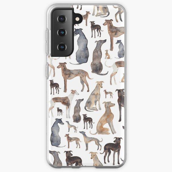 Greyhounds, Wippets and Lurcher Dogs! Samsung Galaxy Soft Case
