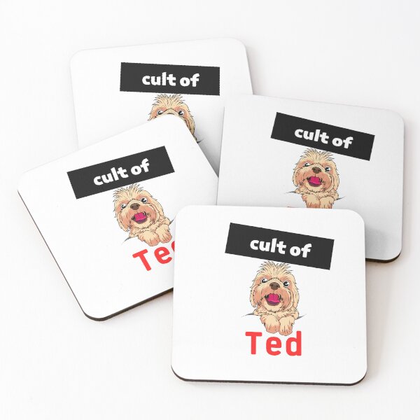 Item preview, Cult of Ted Sticker designed and sold by zakstore12.