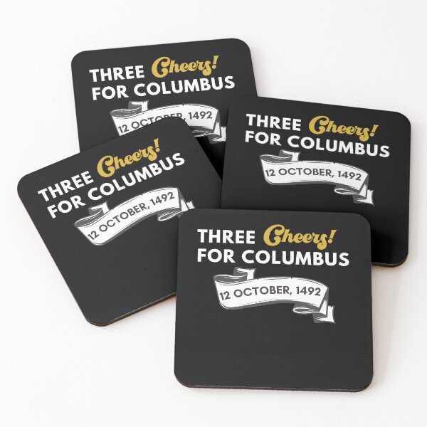 Item preview, Three Cheers For Columbus designed and sold by Wehavefun.
