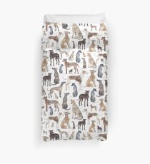 Windhunde, Wippets und Lurcher Hunde! Bettbezug