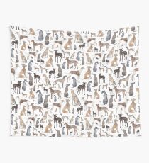 Windhunde, Wippets und Lurcher Hunde! Wandbehang