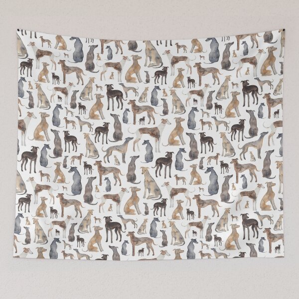 Item preview,  Greyhounds, Wippets and Lurcher Dogs! designed and sold by Elena  O'Neill.