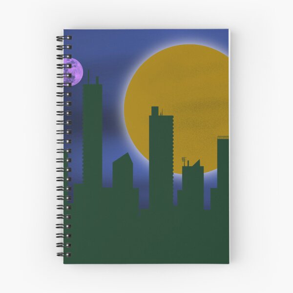 Item preview, Harvest moon on city designed and sold by SkinnyLizard.