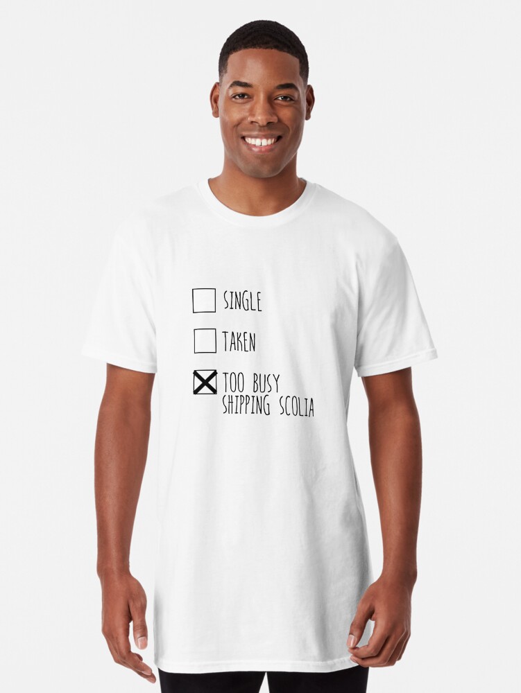 Single Taken Scolia T Shirt More T Shirt Von Ariatate Redbubble
