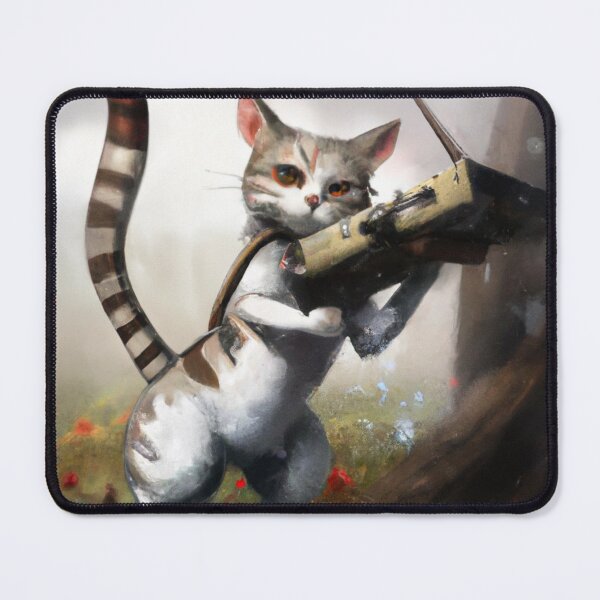 Item preview, Wren the Cat, testing a new device (Fantasy) designed and sold by thecatandkettle.
