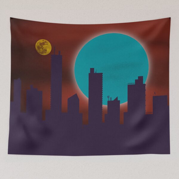 Item preview, Blue Moon City designed and sold by SkinnyLizard.